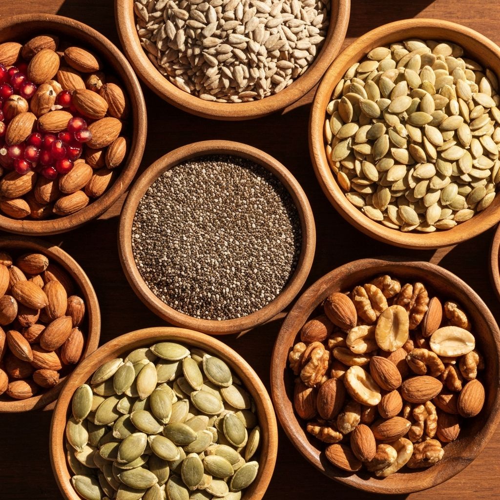 Natural foods rich in minerals